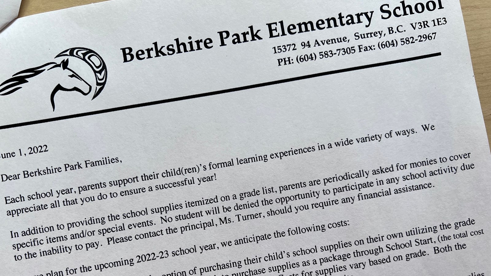 School Fees for 20222023